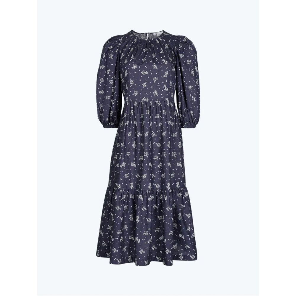Summersalt NWT The Tiered Midi Dress Large